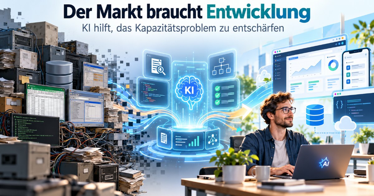 Der Markt brauch Entwickler
