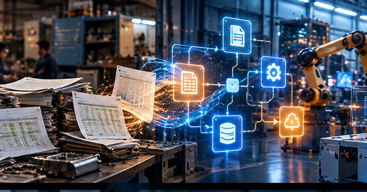 Zwischen Papierprozessen und vernetzter digitalisierter Produktion: industrielle Digitalisierung als organisatorische Aufgabe